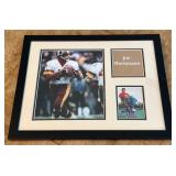 Joe Theismann Autograph Custom Framed and Matted 11x14' Piece