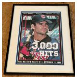 Paul Molitor Autograph Custom Framed and Matted 11x14' Piece