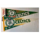 (2) Boston Celtics Basketball Pennants
