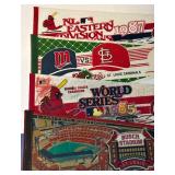 (4) St. Louis Cardinals Baseball Pennants