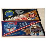 (4) College World Series NCAA Baseball Pennants - 2002, 2003, 2004, 2005