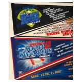 (4) College World Series NCAA Baseball Pennants - 2002, 2003, 2004, 2005