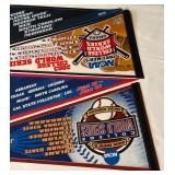 (4) College World Series NCAA Baseball Pennants - 2002, 2003, 2004, 2005