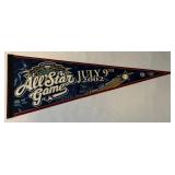 2002 MLB All-Star Game Baseball Pennant