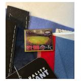 (2) Minnesota Twins Baseball Pennants and Tickets, 2009 Final Metrodome Series + Pin / Hanky, 2010 Target Field First Game + Tickets