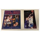 (2) Nick Collison Autographs - Kansas University Basketball