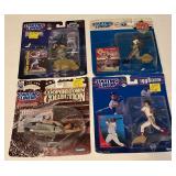 (4) Baseball Starting Lineup Figures - Robinson, Thome, Garciaparra, Fielder