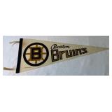 Boston Bruins Vintage 1970 Hockey Pennant
