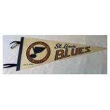 St. Louis Blues Vintage 1969 Hockey Pennant