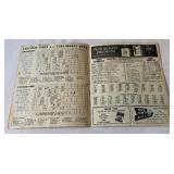 1964 Chicago Cubs Vintage Wrigley Field Program