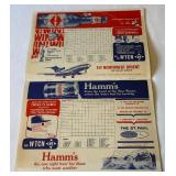 1965 Minnesota Twins Official Baseball Program and Scorecard