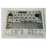 1957 Minneapolis Millers Original Baseball Photo w/ Orlando Cepeda