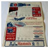 1965 Minnesota Twins Vintage Baseball Official program and Scorecard