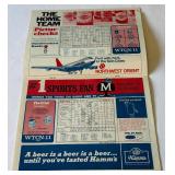 1970 Minnesota Twins Official Program and Scorecard