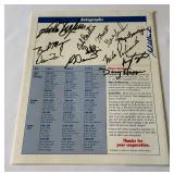 Minnesota Timberwolves 1993 Coca Cola Card Set w/ 3 Autographs - Felton Spencer, Signey Jordan, 1 Unknown