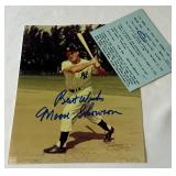 Bill Moose Skowron Autographed 8x10' Baseball Photo