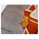 Gary Bergman and Nick Libett Autographed NHL Magazine Program from 1969 Minnesota North Stars vs. Detroit Red Wings