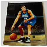 Wally Szczerbiak Autograph 2000-01 Topps Reserve Basketball Canvas Card
