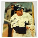 Bucky Dent Autographed 8x10' New York Yankees Baseball Photo