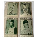 (4) Baseball's Great Hall of Fame Exhibit Cards - Jackie Robinson