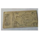 1956 Rose Bowl Vintage Football Ticket