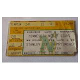 Minnesota North Stars 1991 Stanley Cup Championship Ticket