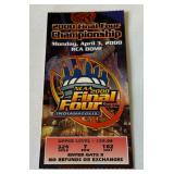 2000 NCAA Final Four Basketball Championship Ticket