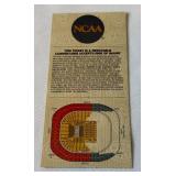 2000 NCAA Final Four Basketball Championship Ticket