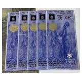 2002 Salt Lake City Olympics Tickets - Gold Medal Hockey, Closing Ceremony, Short Track, Slalom