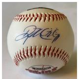 Doug Mientkiewiscz Autographed Minnesota Twins Baseball