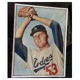 Don Drysdale Photo Framed an Matted - nice piece