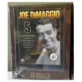 Joe DiMaggio and Lou Gheig Baseball Plaques