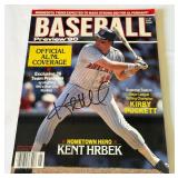 Kent Hrbek Autographed 1990 Baseball Preview