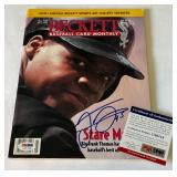 Frank Thomas Autograph w/ PSA DNA COA Beckett Baseball Magazine