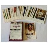 Negro League Fine Arts Post Card Set w/ Monte Irvin Autograph