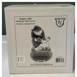 Minnesota Timberwolves Santa Clause Christmas Statue #2 - New in Box
