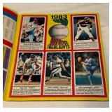 1984 Topps Baseball Sticker Yearbook - Complete w/ Stickers