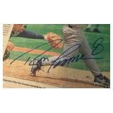 Ron Coomer Autographed Newspaper - Minnesota Twins