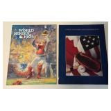 1985 and 1986 Official World Series Baseball Programs