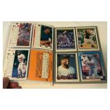 Minnesota Twins and North Stars Card Binders w/ Kirby Puckett and Hockey Cards