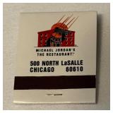 Michael Jordan's Restaurant Match Book