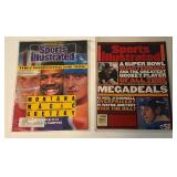(2) Wayne Gretzky Sports Illustrated Magazines