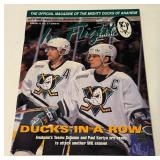 Minnesota Wild Innaugural NHL Game Program vs. Mighty Ducks October 6, 2000