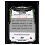 Russell Wilson /25 Die Cut Foil SSP 2013 Bowman #BDC-RWI Numbered 13/25 Football Card