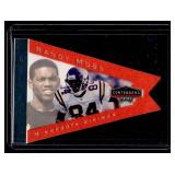 Randy Moss RC Orange Die Cut SP 1998 Contenders Playoff #55 Rookie Minnesota Vikings Football Card