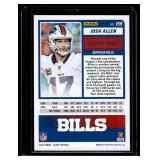 Josh Allen /499 Blue Foil 2025 Score #159 Numbered 204/499 Football Card