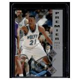 Kevin Garnett RC 1996 Upper Deck Premier Prospects #159 Rookie Minnesota Timberwolves Basketball Card