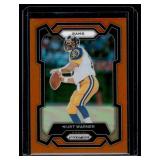 Kurt Warner /249 Orange Prrizm 2023 #166 Numbered 197/249 Football Card