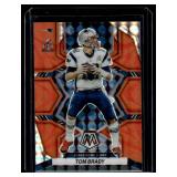 Tom Brady Orange Mosaic Prizm 2022 #292 Football Card