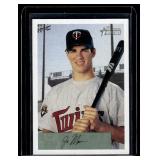 Joe Mauer RC 2001 Bowman Heritage #238 Rookie Minnesota Twins Baseball Card